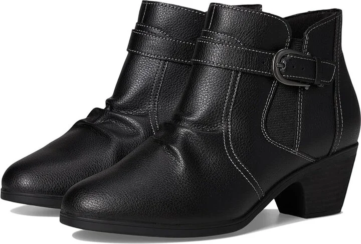 Clarks Emily 2 Opal Women's Boots Black Leather : 10 B - Medium
