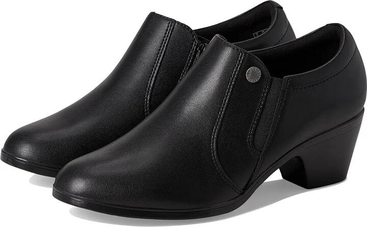 Clarks Emily 2 Reyna High Women's Heels Black Leather : 6.5 B - Medium