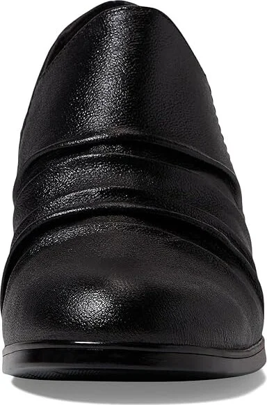 Clarks Emily2 Cove High Women's Heels Black Leather : 8.5 A - Narrow - Image 2