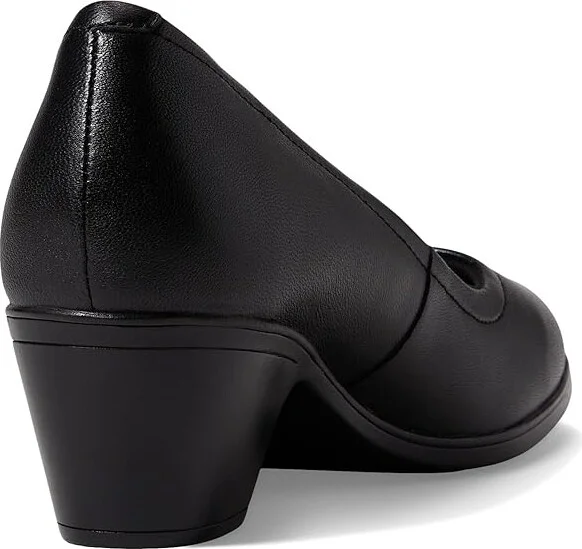 Clarks Emily2 Ruby High Women's Heels Black Leather : 7 B - Medium - Image 4