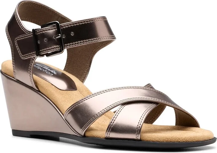 Clarks Emmalae Iris Wedge Sandal
