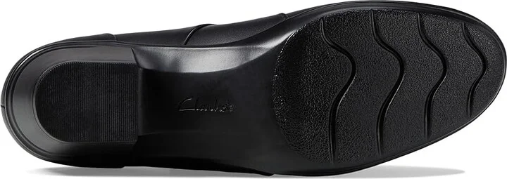 Clarks Emslie Lulin Women's Shoes Black : 6 B - Medium, Leather - Image 4