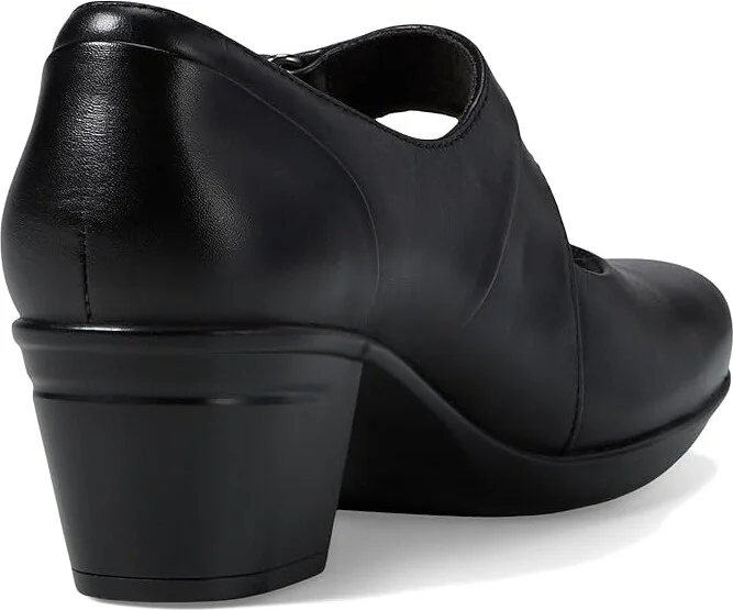 Clarks Emslie Lulin Women's Shoes Black : 6 B - Medium, Leather - Image 5