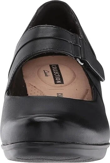 Clarks Emslie Lulin Women's Shoes Black : 6 B - Medium, Leather - Image 6