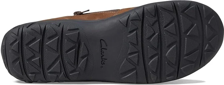 Clarks Fiana Bay Women's Flat Shoes Taupe Nubuck : 10 D - Wide, Leather/Rubber - Image 3