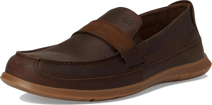 Clarks Flexway Band Men's Lace-up Boots Beeswax : 10 D - Medium, Leather/Suede - Image 5