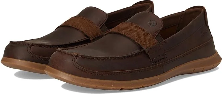 Clarks Flexway Band Men's Lace-up Boots Beeswax : 10 D - Medium, Leather/Suede