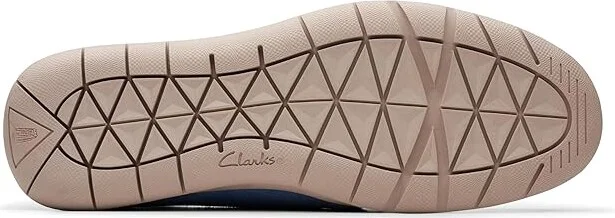 Clarks Flexway Step Men's Lace-up Boots Light Blue Suede : 7 EE - Wide - Image 3