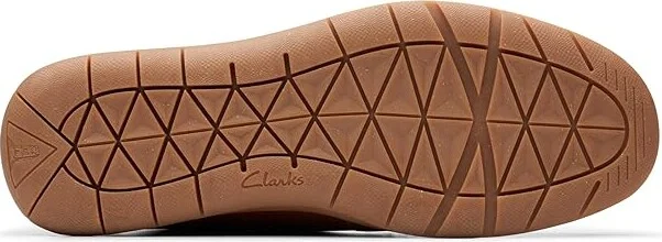 Clarks Flexway Step Men's Lace-up Boots Light Brown Leather : 10 D - Medium, Suede - Image 3