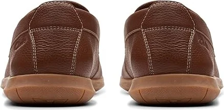 Clarks Flexway Step Men's Lace-up Boots Light Brown Leather : 10 D - Medium, Suede - Image 4