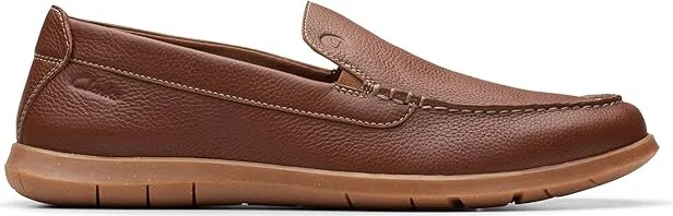 Clarks Flexway Step Men's Lace-up Boots Light Brown Leather : 10 D - Medium, Suede - Image 6
