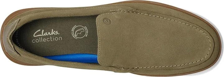 Clarks Flexway Step Men's Lace-up Boots Olive Suede : 7 D - Medium - Image 2