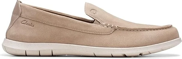 Clarks Flexway Step Men's Lace-up Boots Sand Suede : 11.5 EE - Wide - Image 6