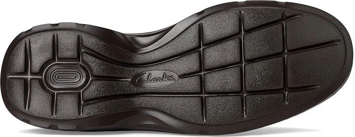 Clarks Gessler Lace Men's Shoes Mahogany : 9 D - Medium, Leather - Image 3