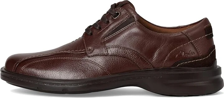 Clarks Gessler Lace Men's Shoes Mahogany : 9 D - Medium, Leather - Image 6