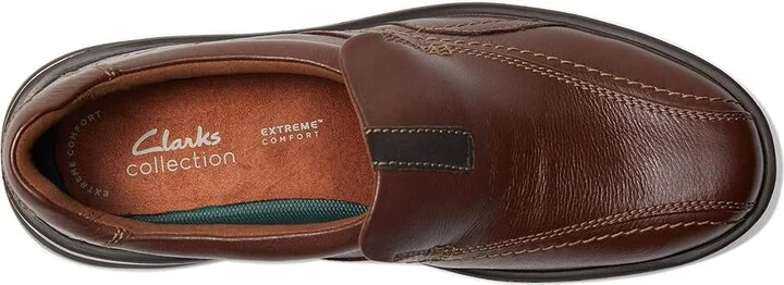 Clarks Gessler Step Men's Shoes Mahogany : 13 D - Medium, Leather - Image 2