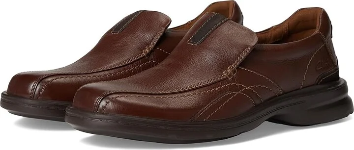 Clarks Gessler Step Men's Shoes Mahogany : 13 D - Medium, Leather