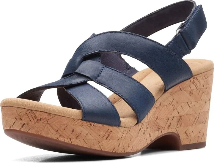 Navy Leather