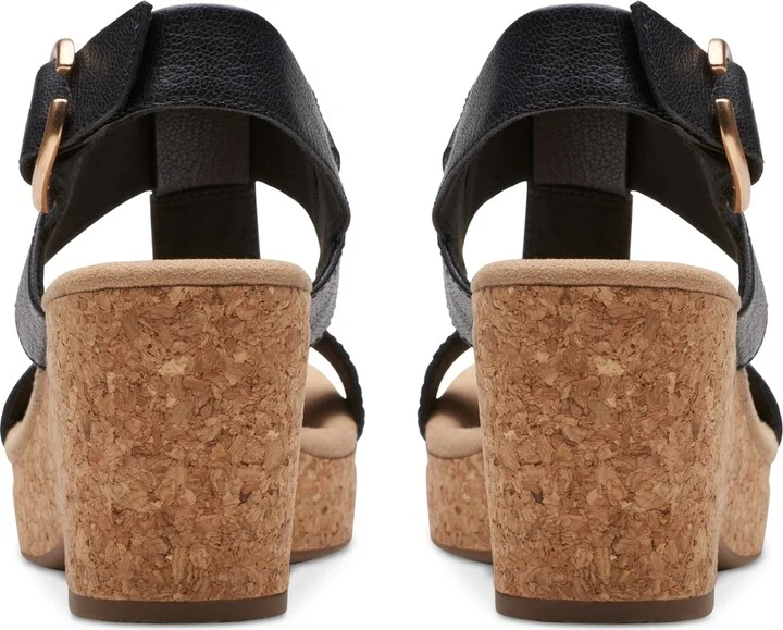 Clarks Giselle Style Wedge Heel Platform Sandals - Image 3