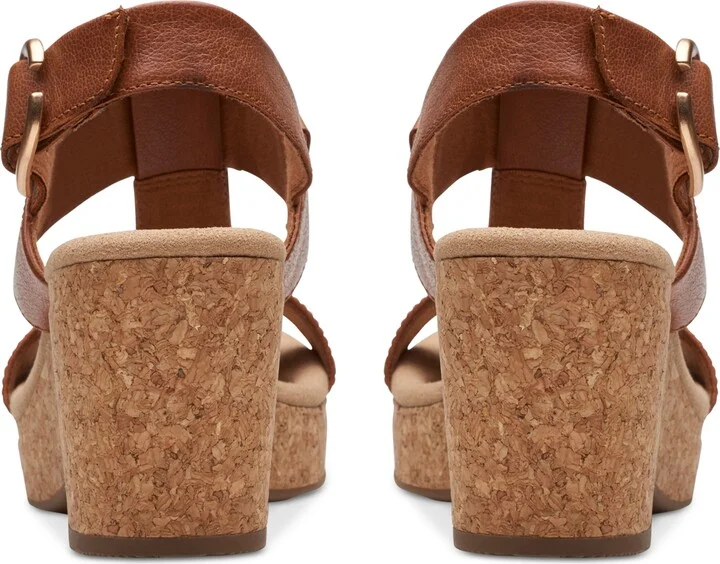 Clarks Giselle Style Wedge Heel Platform Sandals - Image 7
