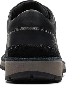 Clarks Gravelle Low Men's Lace-up Boots Black Leather : 11 EE - Wide, Leather/Vinyl - Image 3