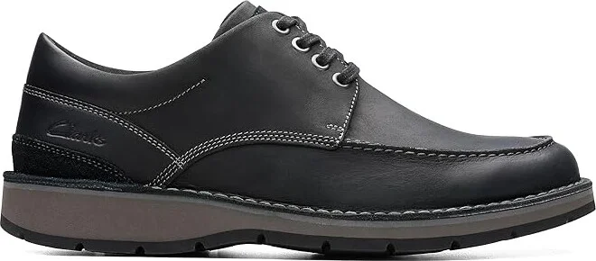Clarks Gravelle Low Men's Lace-up Boots Black Leather : 11 EE - Wide, Leather/Vinyl - Image 6