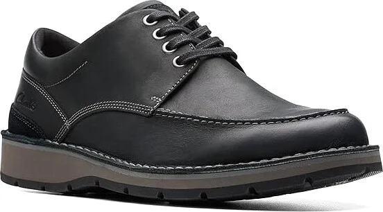 Clarks Gravelle Low Men's Lace-up Boots Black Leather : 11 EE - Wide, Leather/Vinyl
