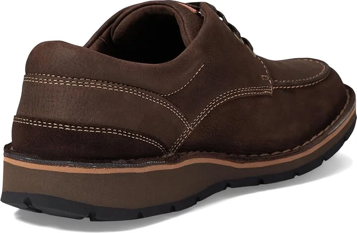 Clarks Gravelle Low Men's Lace-up Boots Dark Brown Nubuck : 9.5 EE - Wide, Leather/Vinyl - Image 4