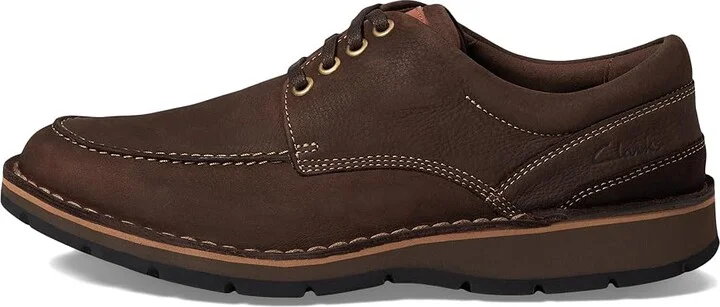Clarks Gravelle Low Men's Lace-up Boots Dark Brown Nubuck : 9.5 EE - Wide, Leather/Vinyl - Image 6