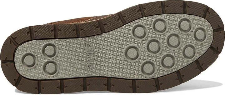 Clarks Gravelle Top Men's Boots Tan Leather : 8 D - Medium, Leather/Textile - Image 3