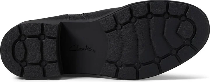 Clarks Hearth Cross Women's Boots Black Leather : 10 B - Medium - Image 3