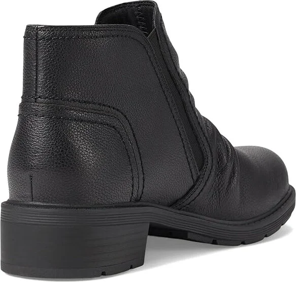 Clarks Hearth Dove Women's Boots Black Leather : 9 B - Medium, Synthetic/Textile - Image 4