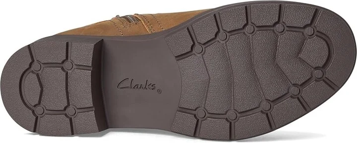 Clarks Hearth Kaylie Women's Boots Mushroom Oily Leather : 6.5 B - Medium, Leather/Mesh/Polyester - Image 3