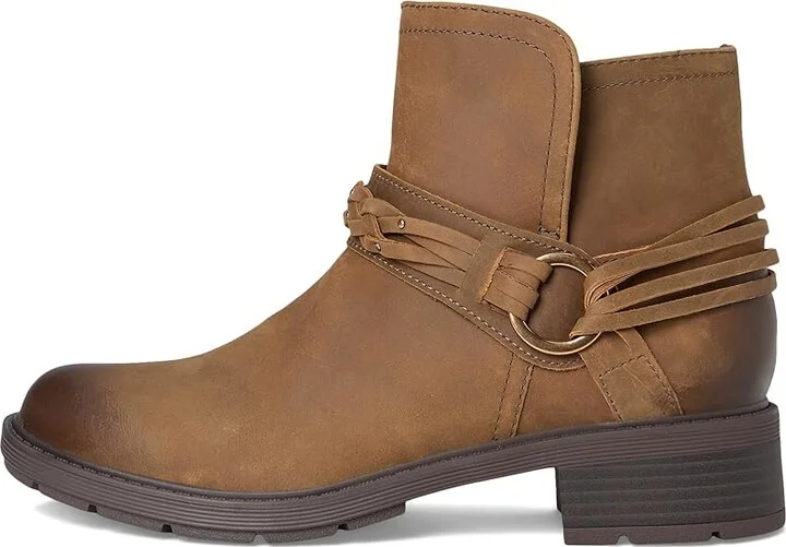 Clarks Hearth Kaylie Women's Boots Mushroom Oily Leather : 6.5 B - Medium, Leather/Mesh/Polyester - Image 6