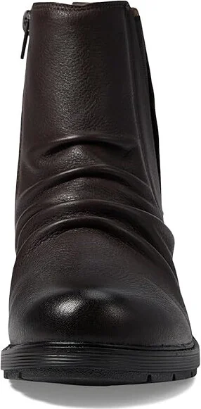 Clarks Hearth Rose Women's Boots Dark Brown : 10 B - Medium, Leather - Image 2