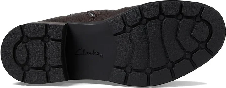 Clarks Hearth Rose Women's Boots Dark Brown : 10 B - Medium, Leather - Image 3