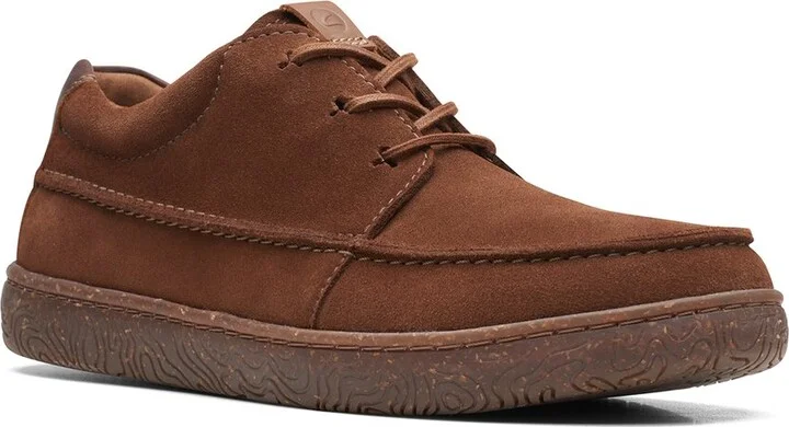 Clarks Hodson Moc Suede Shoe