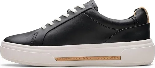 Clarks Hollyhock Walk Women's Shoes Black Leather : 7.5 D - Wide - Image 5