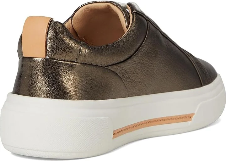 Clarks Hollyhock Walk Women's Shoes Metallic Leather : 9.5 C - Wide - Image 4