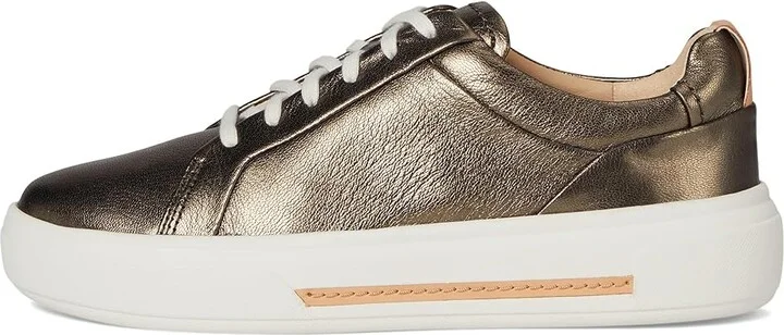 Clarks Hollyhock Walk Women's Shoes Metallic Leather : 9.5 C - Wide - Image 6