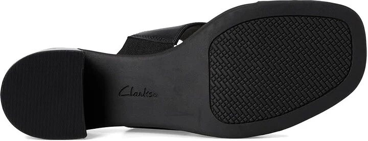Clarks Jaylan Dusk Women's Sandals Black Leather : 6.5 B - Medium, Leather/Rubber - Image 3