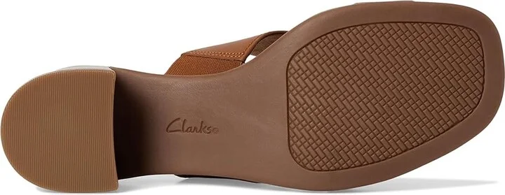 Clarks Jaylan Dusk Women's Sandals Tan Leather : 7 B - Medium, Leather/Rubber - Image 3