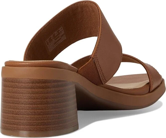 Clarks Jaylan Dusk Women's Sandals Tan Leather : 7 B - Medium, Leather/Rubber - Image 4