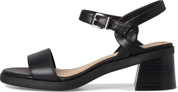 Clarks Jaylan Ray Women's Sandals Black Leather : 11 D - Wide - Image 6