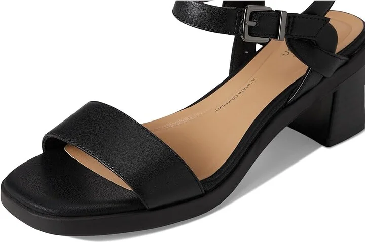 Clarks Jaylan Ray Women's Sandals Black Leather : 11 D - Wide - Image 7