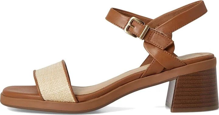 Clarks Jaylan Ray Women's Sandals Natural Interest Leather : 6 D - Wide - Image 6