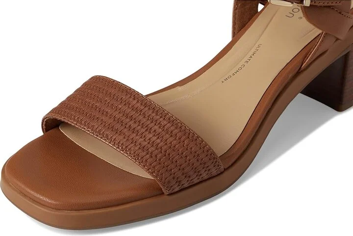 Clarks Jaylan Ray Women's Sandals Tan Leather : 9 B - Medium - Image 7