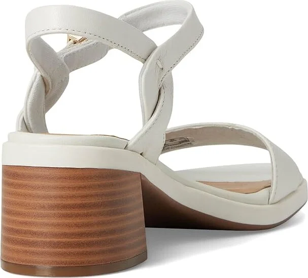 Clarks Jaylan Ray Women's Sandals White Leather : 8.5 B - Medium - Image 4