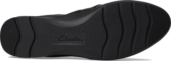 Clarks Jenette Ruby Women's Shoes Black Leather : 6.5 B - Medium - Image 3