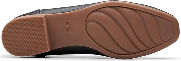 Clarks Juliet Aster High Women's Heels Black Leather : 10 B - Medium, Leather/Rubber - Image 3